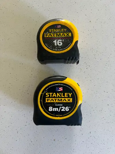 Stanley tape measures, View more