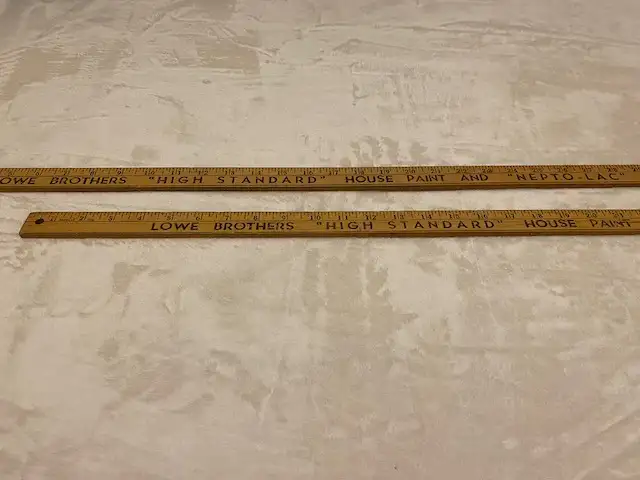 MEASURING STICKS - VINTAGE - SEPARATELY PRICED in Arts & Collectibles in Calgary - Image 4