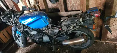 Looking to sell bike as is. It has started and ran. Was a project bike that was not done. Have all t...