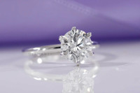 1.50 carat Aterna Solitaire Engagement Ring