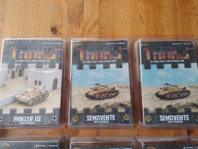 Tanks - 15mm - WWII Tank Skirmish Game - Expansion Kits - NEW in Arts & Collectibles in Gatineau - Image 3