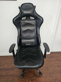 Gaming Chair with Lumbar support and massager