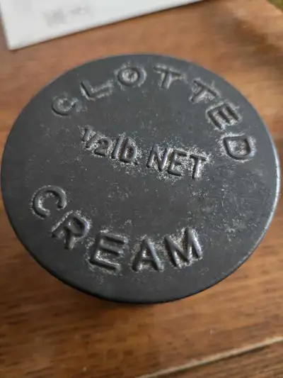 Vintage CLOTTED CREAM TIN, View more