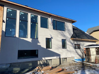 Stucco plastering and stucco parging