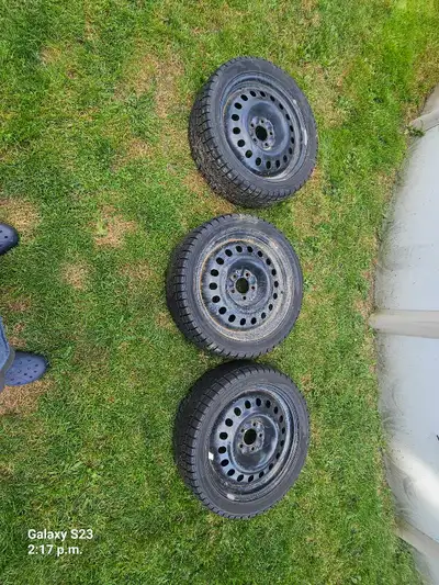 I have 3 Yokohama ice guard ig53 tires on 18 inch rims for sale. Only used 2 seasons. Rim bolt patte...