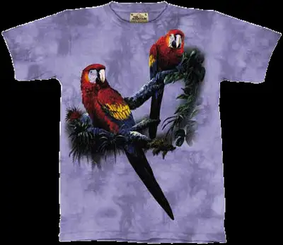 The Mountain wildlife t-shirts: Macaws,eagles,owl,tigers, wolves, View more