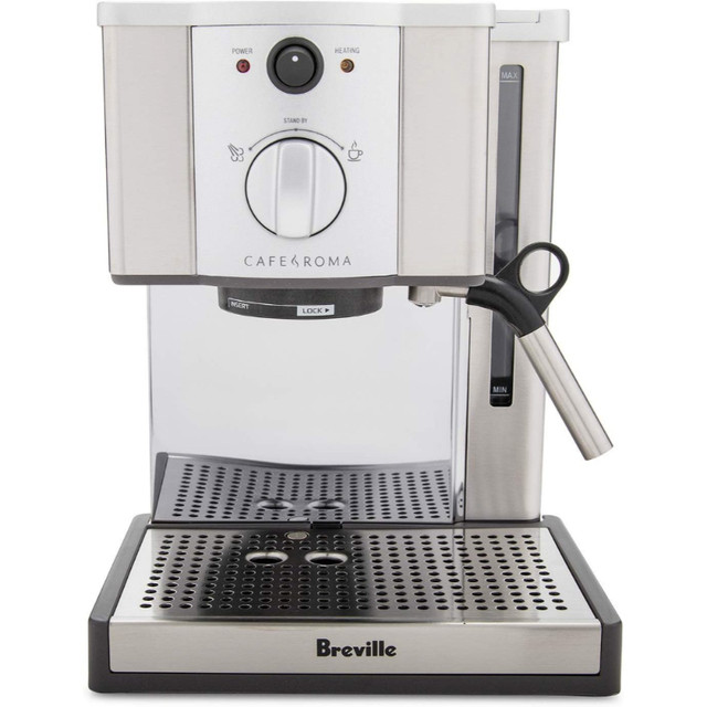 Breville ESP8XL Cafe Roma Stainless Espresso Maker,1.2 liters in Coffee Makers in Markham / York Region