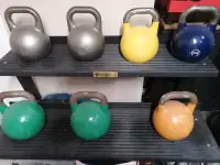 COMPETITION KETTLEBELLS WITH RACK