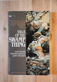 SAGA OF THE SWAMP THING-ALAN MOORE,STEVE BISSET-WARNER BOOKS 