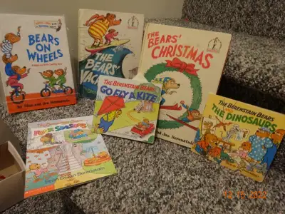 Berenstain Bear Books, softcover, hardcover,big ones,small ones, View more
