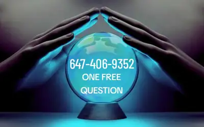 ONE FREE YES OR NO QUESTION 647-406-9352 FULL LIFE READING $25.00 PAYPAL OR E-TRANSFER SOSPOILT.COM/...