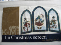 Christmas Fireplace Screen