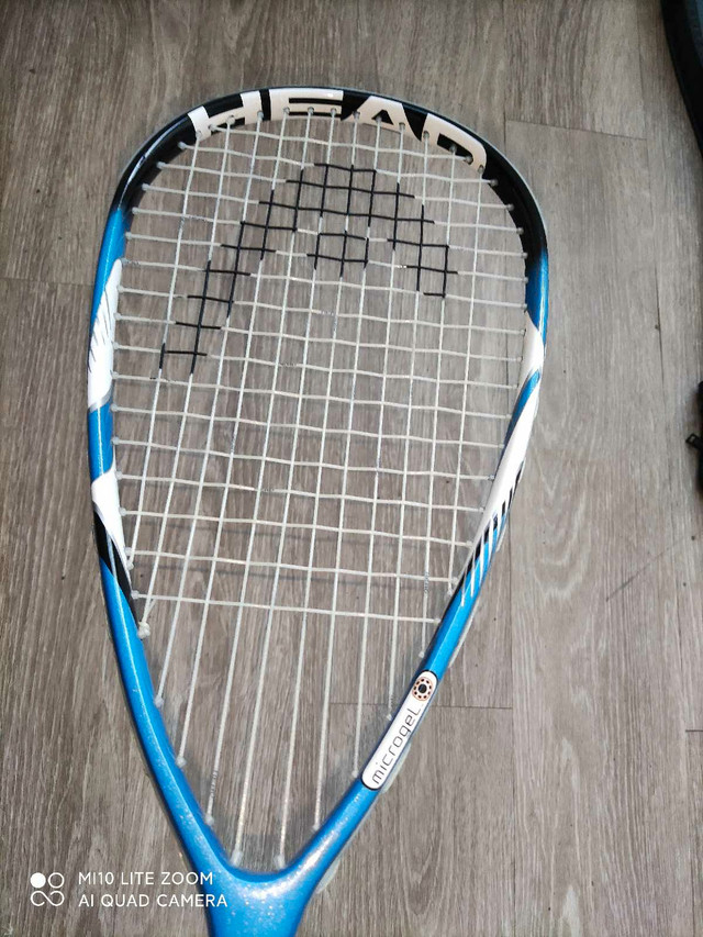 new!Head Microgel Raptor Squash Racket+ball in Tennis & Racquet in Ottawa - Image 3
