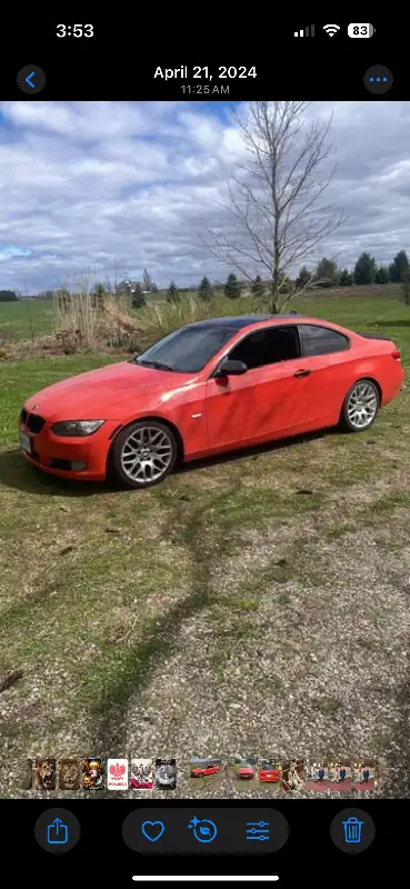 Selling my 2007 BMW 328i with 240 000km runs great just one issue needs alternator replaced car is c...