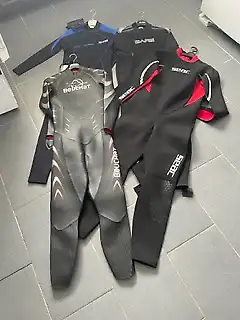 New Men's and Boy's wetsuits. Thickness from 2.2mm to 7mm, View more