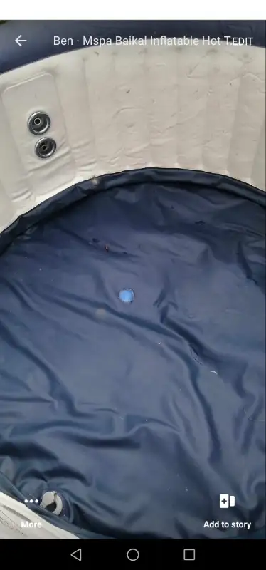 *RARE* MSPA Elite Baikal Inflatable Hot Tub with Built-in Jets in Hot Tubs & Pools in Ottawa - Image 3