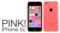 LTE/ 64GB IPHONE 5C PINK COLOR +All ACCESSORIES+UNLOCKED-$120