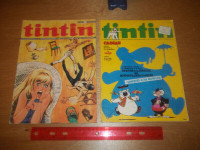 Tintin 6 BD-(tous entre 70 et 86)