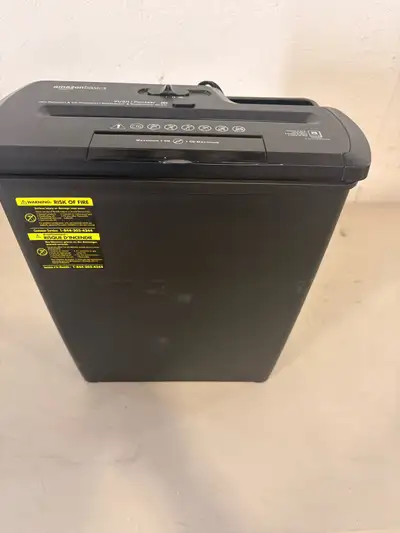 AmazonBasics 8-Sheet Paper Shredder, View more