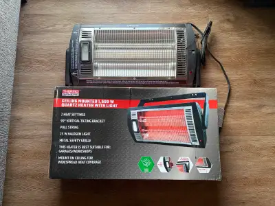(2)Thermo Sphere Ceiling Mounted 125$ for both Quartz Heater, View more