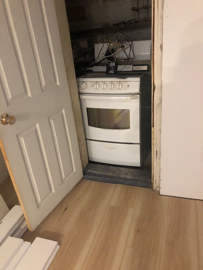 White stove unit for sale lightly used no damage, View more