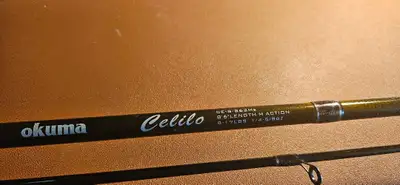 OKUMA CELILO GRAPHITE ROD 8'6", View more