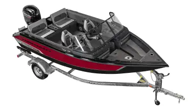 Sport 172 MAX: 17’-5”, 6 people, tilt steering, slider for captain's chair, 160-watt AM/FM/Bluetooth...
