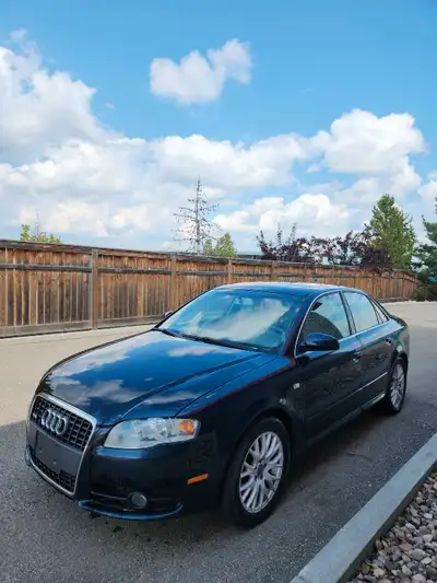 2008 Audi A4 S-Line 2.0 Turbo. Runs and drives great. Car has had regular maintenance. The car is a...