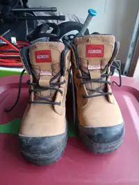 Women's size 7 steel toe work boots