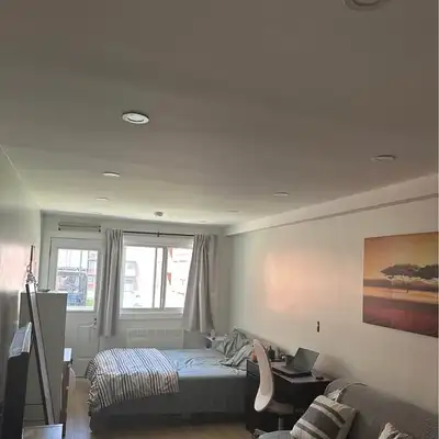 Studio appartement very Spacious! Sunny ! fully renovated Avail 01 Oct !!! windows and closet Very n...