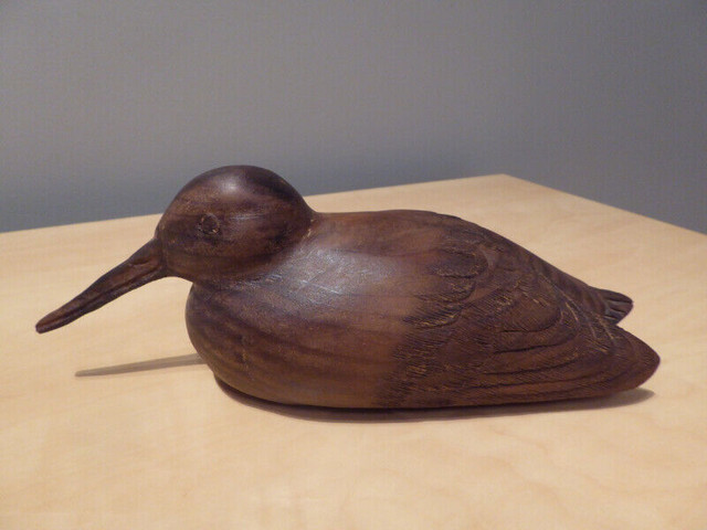 Oiseau sculpté par DENIS LUNEAU - Bécasse dans Art et objets de collection  à Longueuil/Rive Sud
