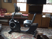 Recumbent exercise bike