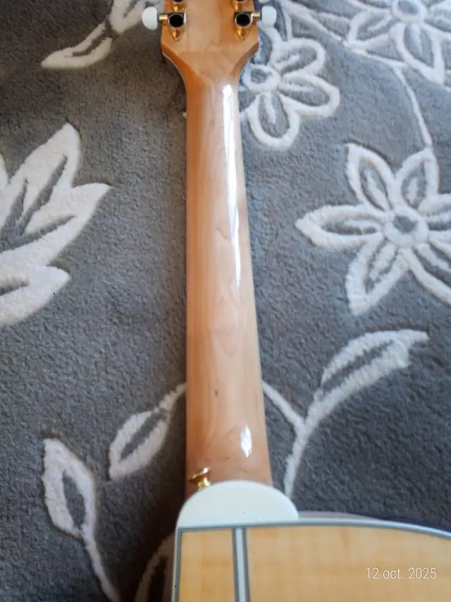 Beautiful Takamine Jumbo GJ72CE-NAT 12 guitar in great condition in Guitars in Drummondville - Image 10