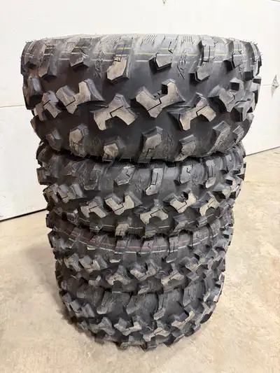 Brand New set of 2025 Canam 850XT ATV tires! Front size 26 x 8.00 R14 MST Rear size 26 x 10.00 R14 M...