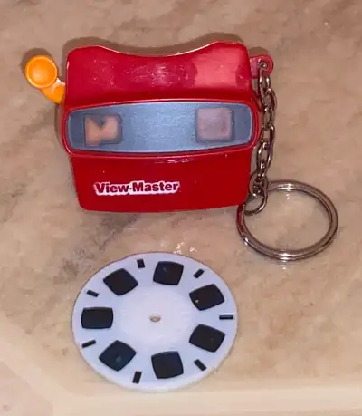 Vintage 1997 View-master with Reel Mini Version Keychain, View more
