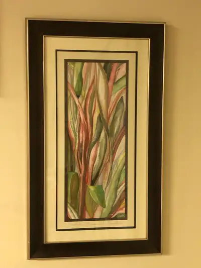 Framed Watercolour Painting, View more