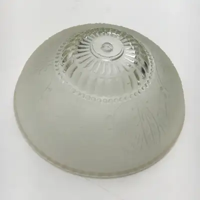 VINTAGE - Abat-jour en verre épais pour lampe, View more