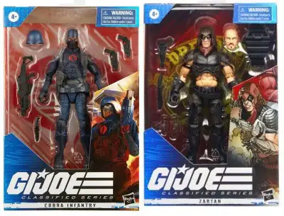 Brand new in box. Never been opened. Cobra Infantry $50 Zartan (sold)