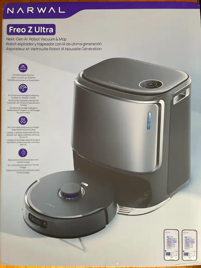 Narwal Freo Z Ultra Robot Vacuum & Mop in Vacuums in Winnipeg - Image 2
