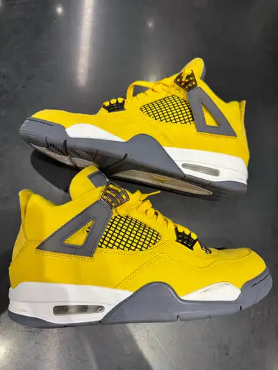 Jordan 4 Retro Lightning 10.5M $250, View more