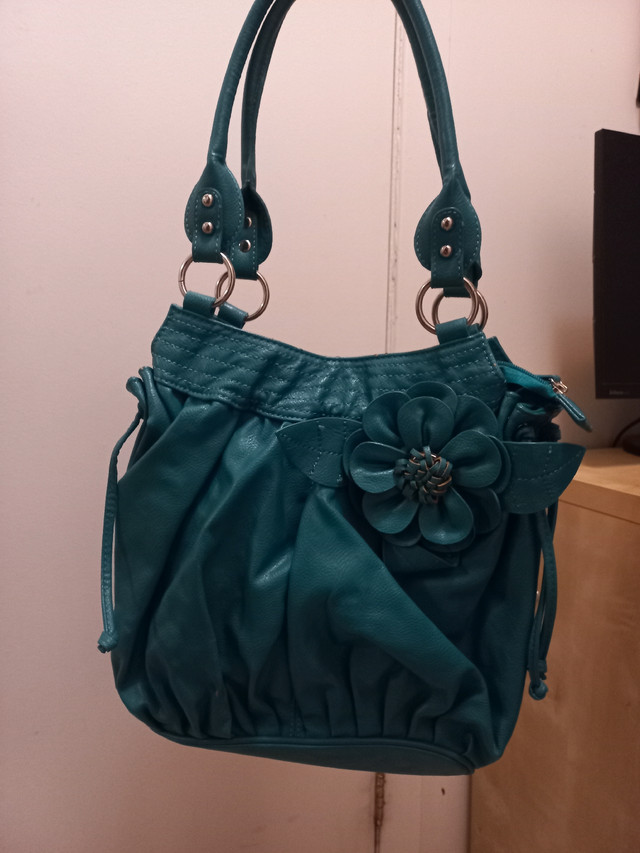 Blue womens hand bag in Women's - Bags & Wallets in Ottawa