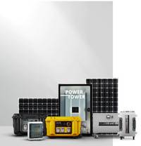 Maintenance Free Off Grid Solar & Battery Cabin kit