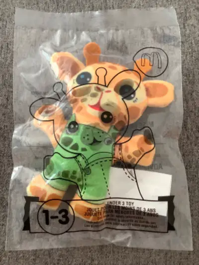 Mcdonalds Giraffe Plush 1-3 Toddler Toy $5 Cash Only Located by Clareview, Can meet at any LRT Stati...