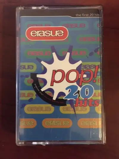 ERASURE POP! THE FIRST 20 HITS CASSETTE TAPE, View more