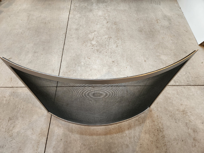 Fireplace screen and stoker, broom kit. Fireplace & Firewood