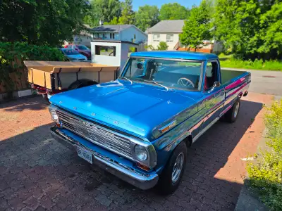1969 F250 Modified - F100 suspension - Front disc brakes - 302 with an automatic transmission - Elec...