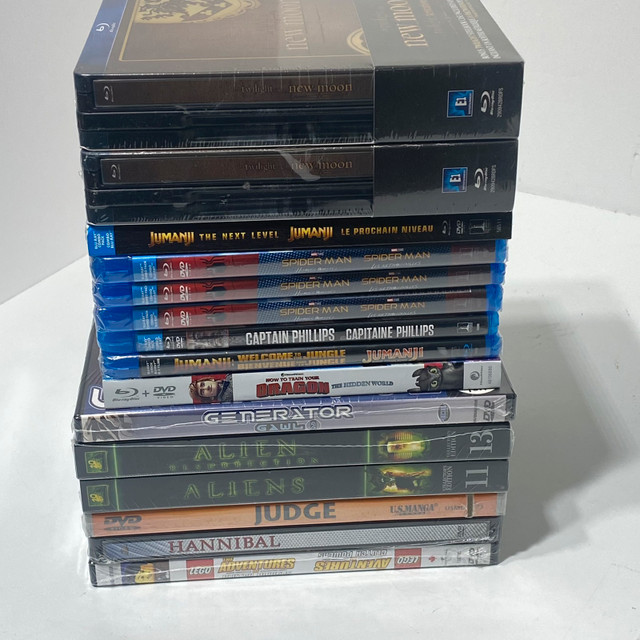 Blu ray and dvd movies & shows Brand new sealed  in CDs, DVDs & Blu-ray in Winnipeg - Image 2