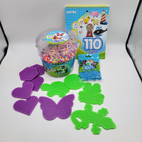 Perler Bead Lot Includes Pegboards From Birds ‘N Butterflies And