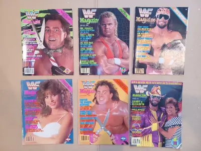 WWE/WWF Magazines 80's and 90's, View more