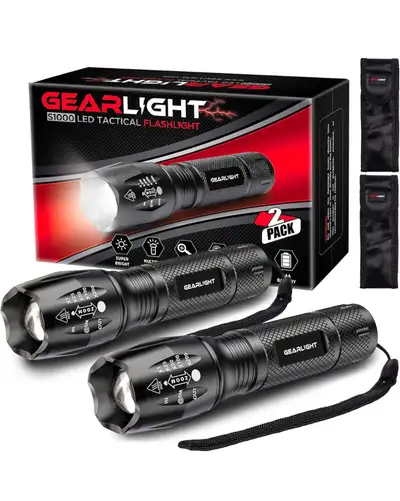Flashlight (2 Pack) Amazon best seller, very good quality, View more